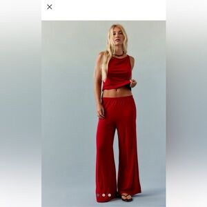Free people good feels pants set